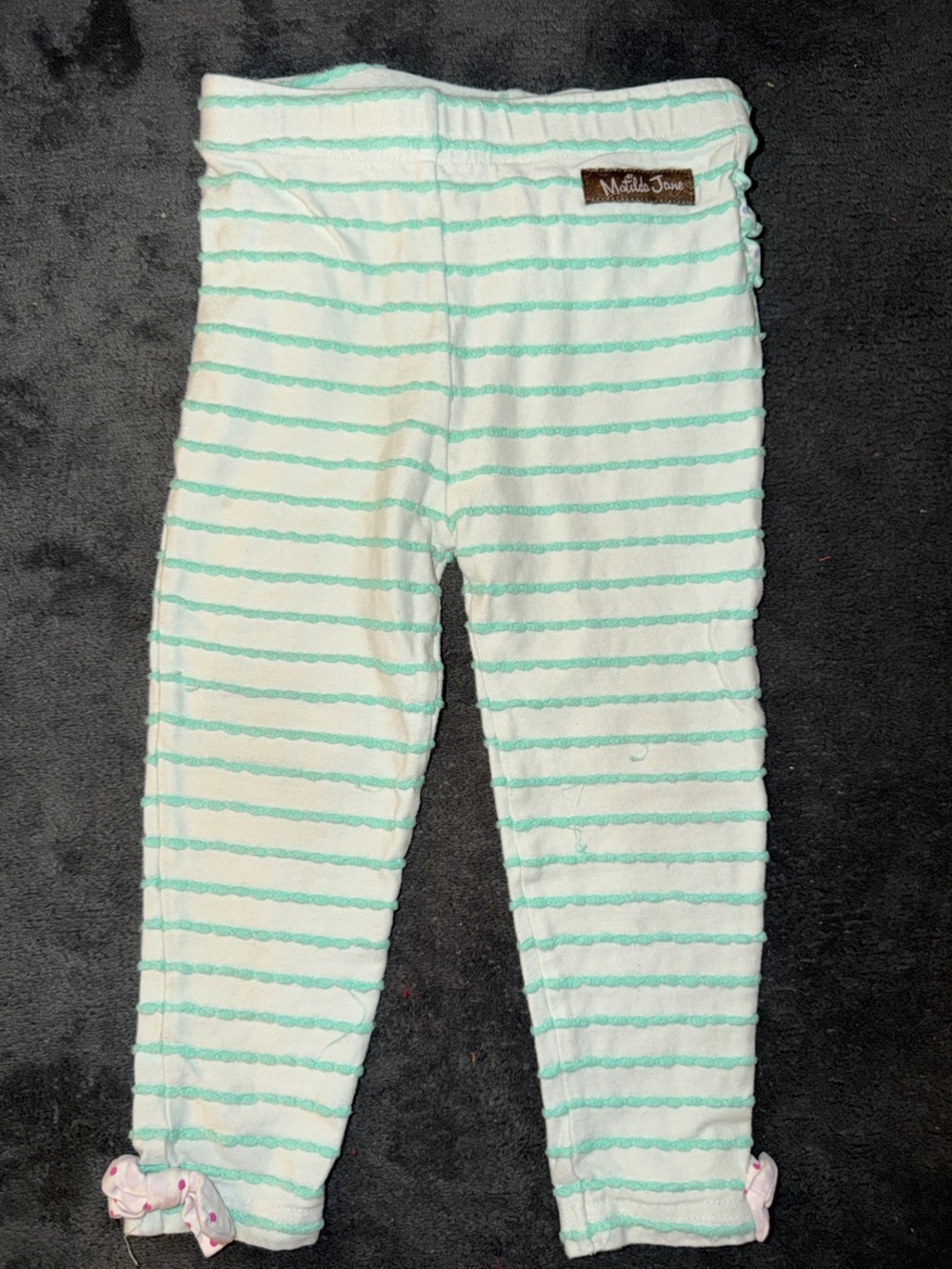 Matilda Jane Stripes Ruffle Butt Leggings (18-24 months)